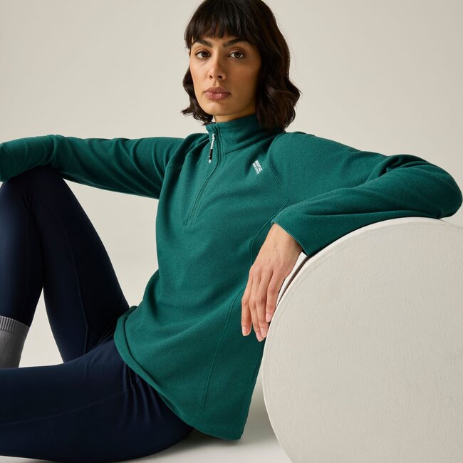 REGATTA Women's Montes Lightweight Half-Zip Fleece - Mediterranea