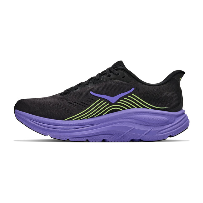 HOKA Clifton 11 - Black /NeonYuzu