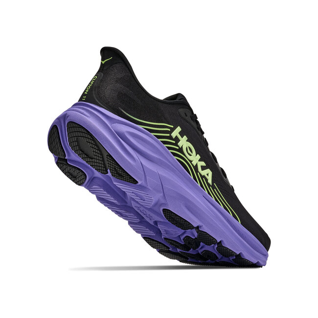 HOKA Clifton 11 - Black /NeonYuzu