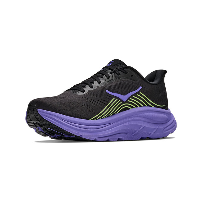 HOKA Clifton 11 - Black /NeonYuzu