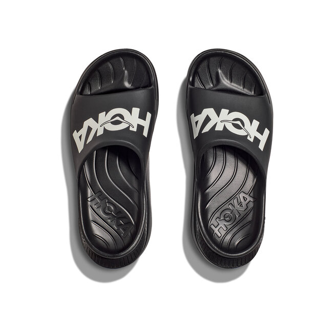 HOKA Ora Athletic Slide - Black/White