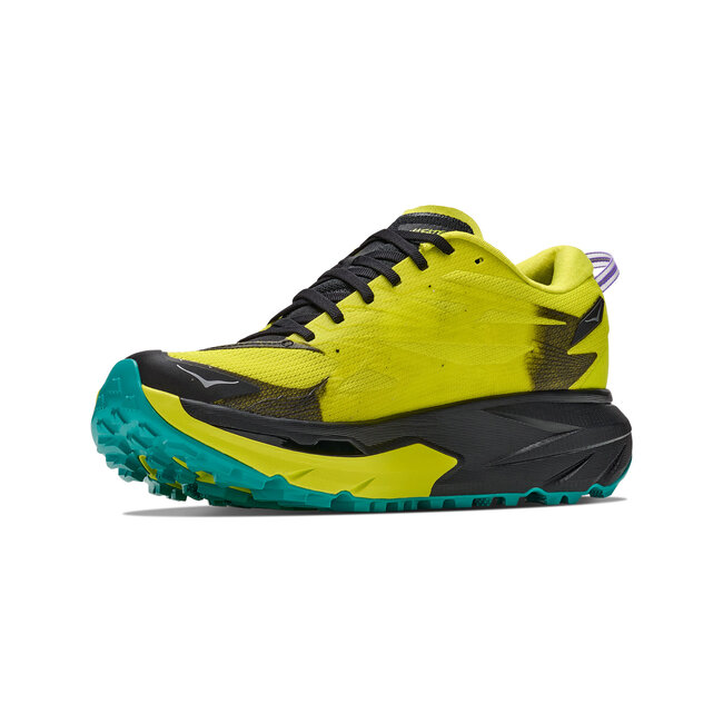 HOKA Mafate 5  - Black / Citrus