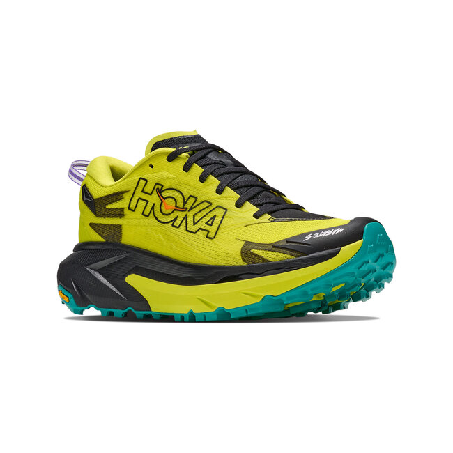 HOKA Mafate 5  - Black / Citrus