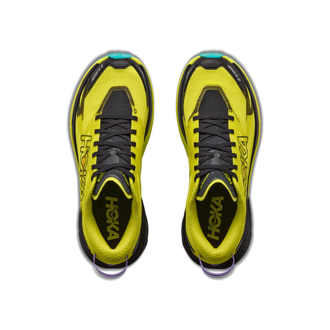 HOKA Mafate 5  - Black / Citrus