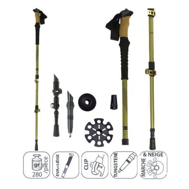 ÉLÉMENTERRE  2 Stick Apagado - Bronze