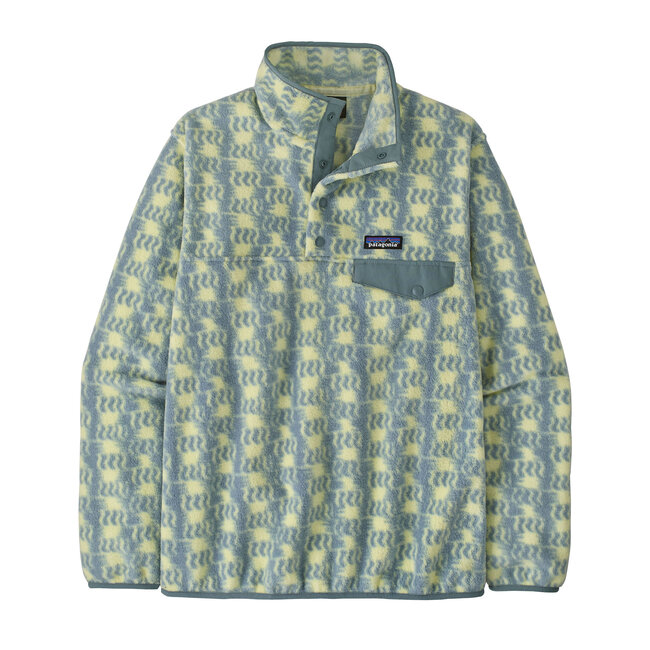 PATAGONIA W's LW Synch Snap-T P/O - Sun Quilt: Blue Sage