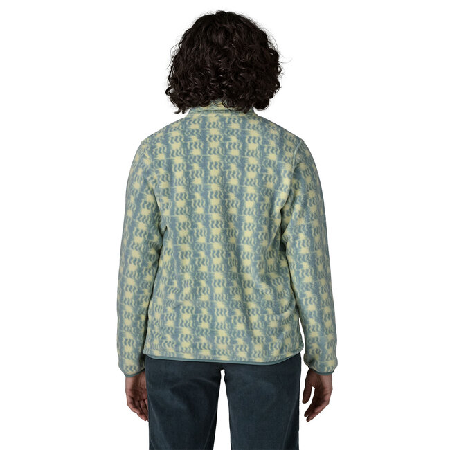 PATAGONIA W's LW Synch Snap-T P/O - Sun Quilt: Blue Sage