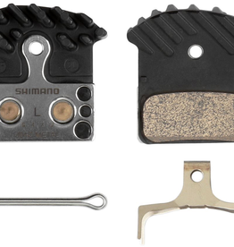 SHIMANO SHIMANO  BR-M9000 METAL BRAKE PAD WITH FIN (BP-J04C-MF)