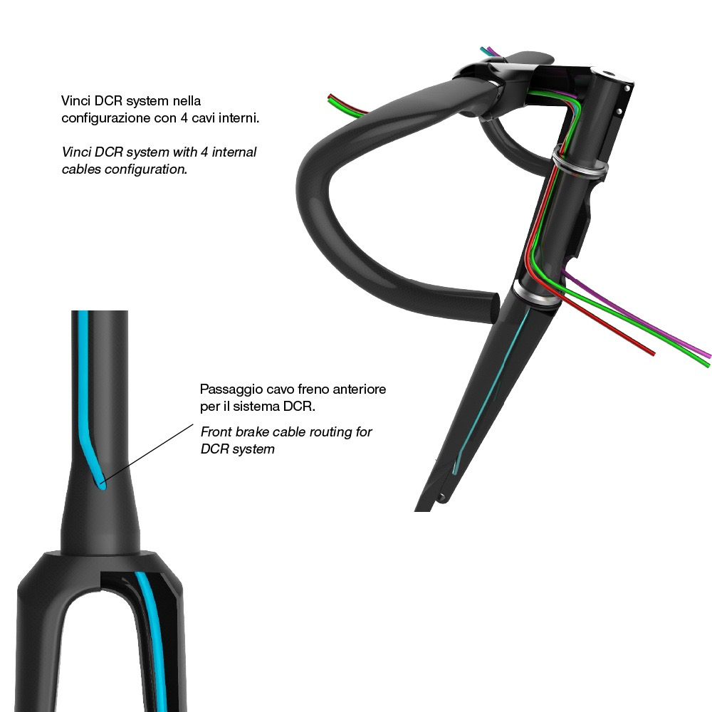 DEDA ELEMENTI DEDA ELEMENTI HEADSTEM VINCI DCR