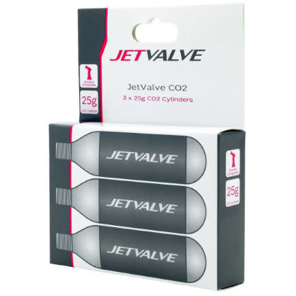 WELDTITE JETVALVE CO2 Cylinder 25g Pack of 3