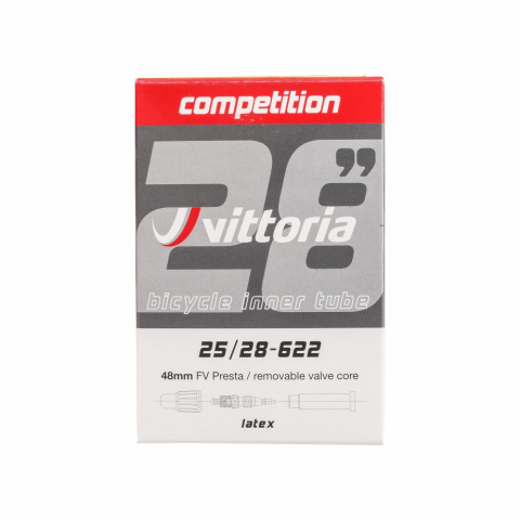 VITTORIA VITTORIA Competition Latex Tube 700 x 25-28mm, Presta Valve 48mm