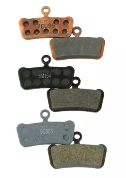 SRAM SRAM Trail, Guide, G2 Disc Brake Pad Organic with Steel Backing Plate. Powerful