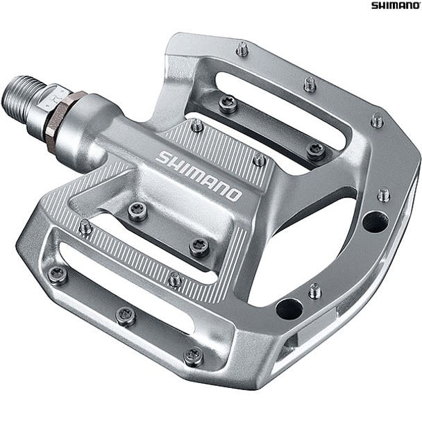 SHIMANO SHIMANO PD-GR500 Flat MTB Pedal, Silver