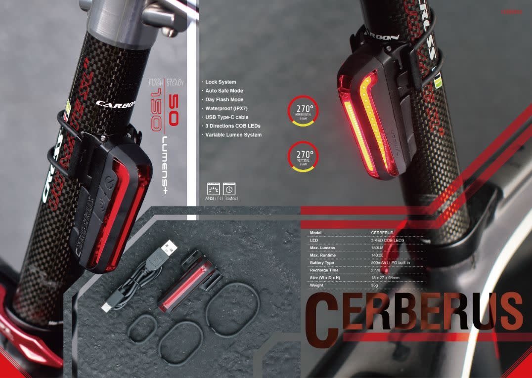 MOON MOON -SPORT Cerberus Rear Light