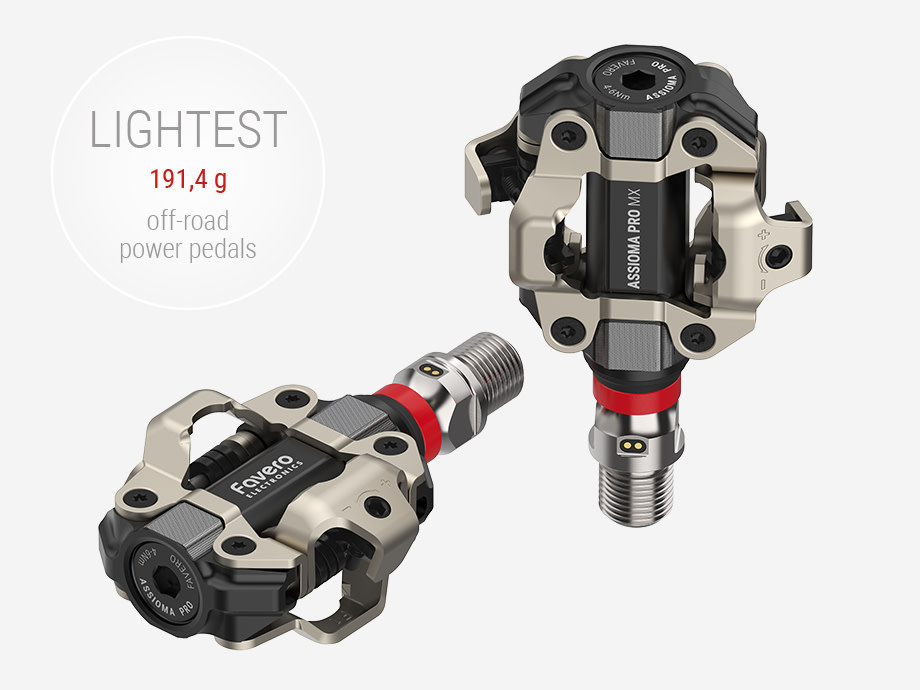 FAVERO ELECTRONICS ASSIOMA Pro MX-2 SPD Power Meter Pedal