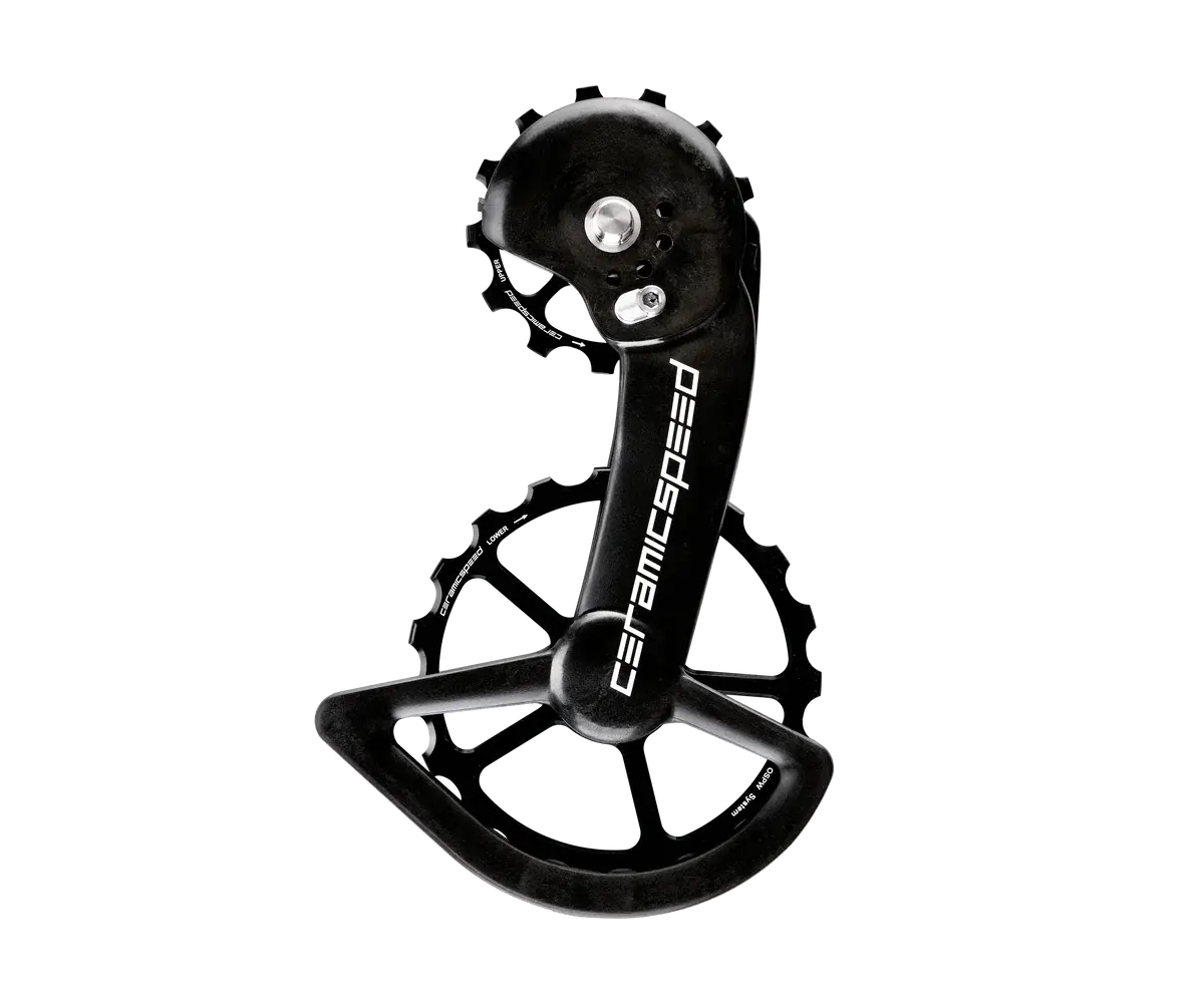 CERAMICSPEED CERAMICSPEED OSPW Shimano GRX/RX 2 X 11, Black, Coated