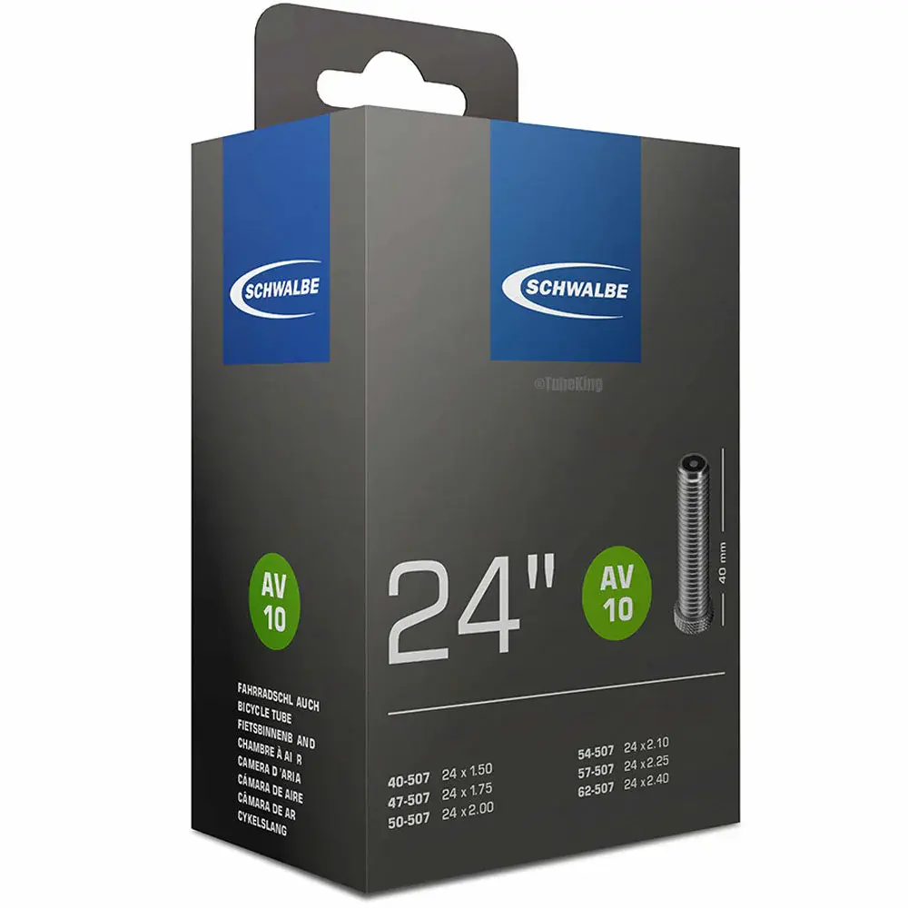 SCHWALBE SCHWALBE 24 x 1.5-2.4 Schrader Valve 40mm AV10