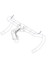 DEDA ELEMENTI DEDA ELEMENTI Vinci Carbon Integrated Handlebar DCR