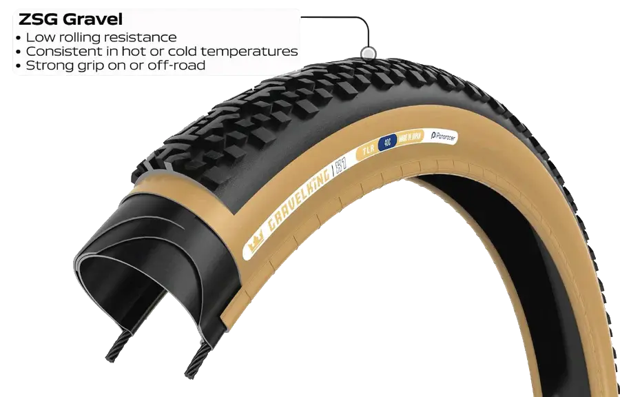PANARACER PANARACER GRAVELKING SLICK TLR  700x35  35-622