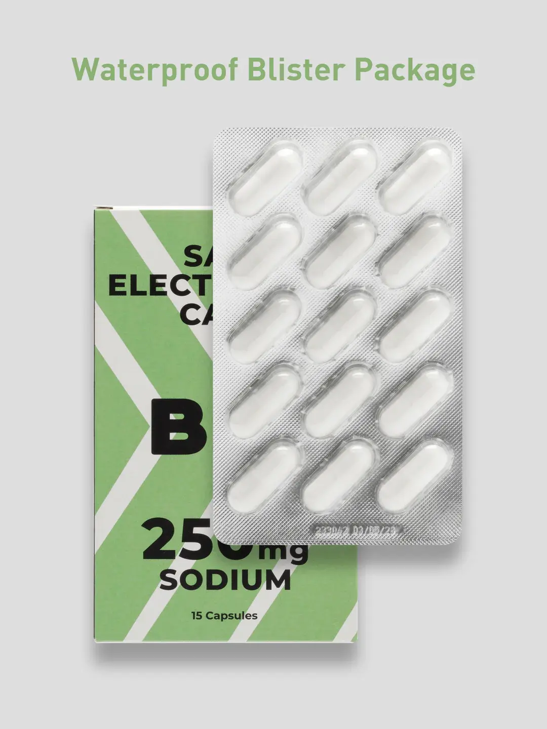 BIX BIX Salt Electrolyte Caps Sodium 250mg 15 capsules