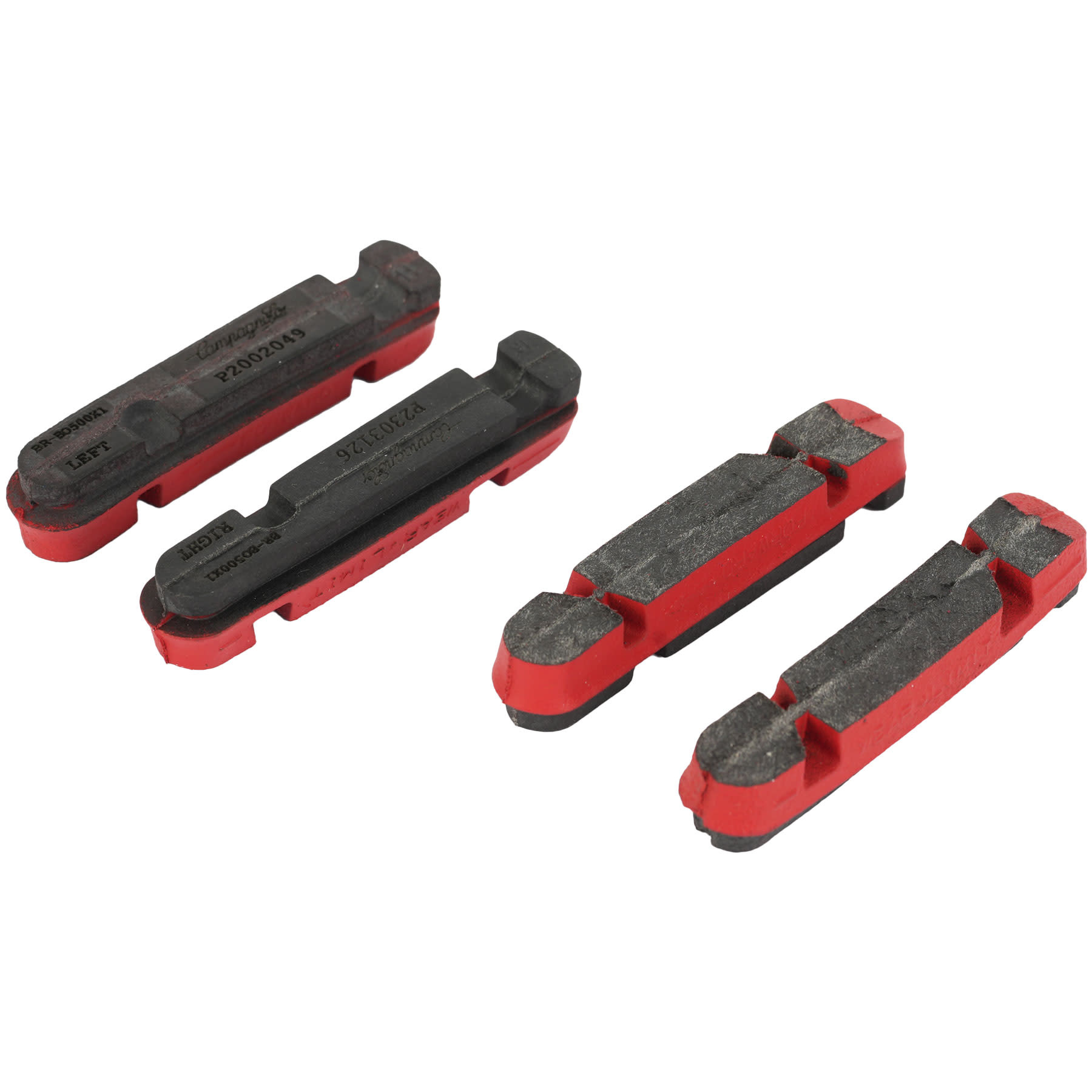 CAMPAGNOLO CAMPAGNOLO Brake Pad for Carbon Rims to suit Shimano Carrier 4 pcs