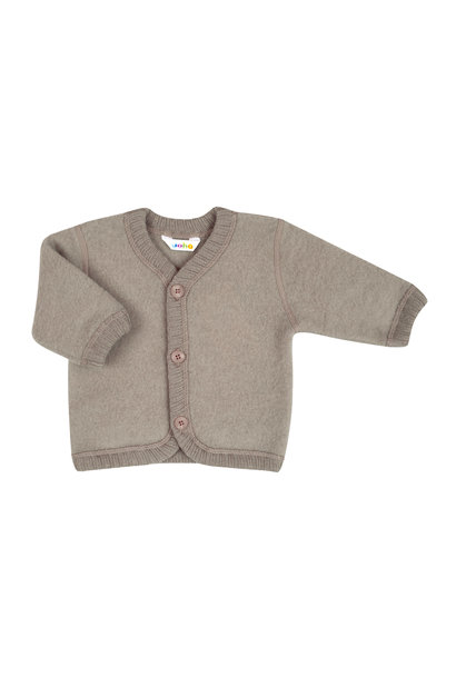 Joha jasje wol fleece - sesame melange