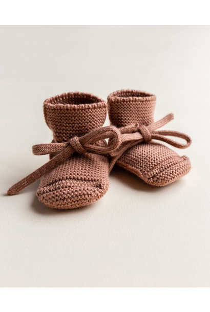 booties terracotta 0-9M