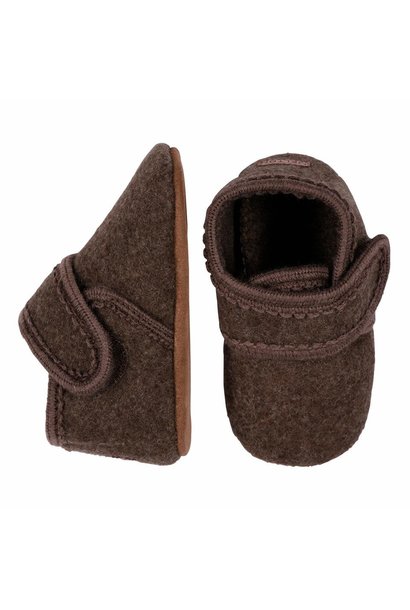 Melton wollen baby schoenen 477 denver melange