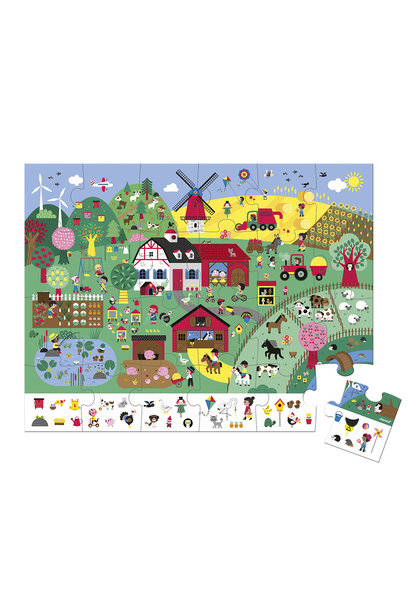 zoekpuzzel | boerderij