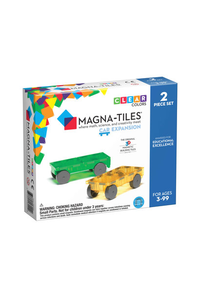 Magnatiles auto uitbreidingsset | 2 delig