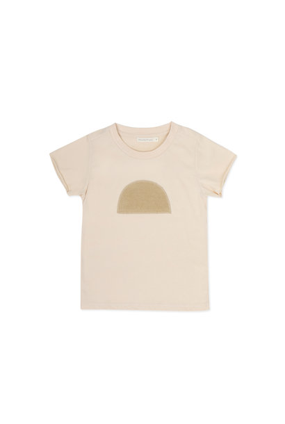 Phil & Phae shirt baby graphic buttercream