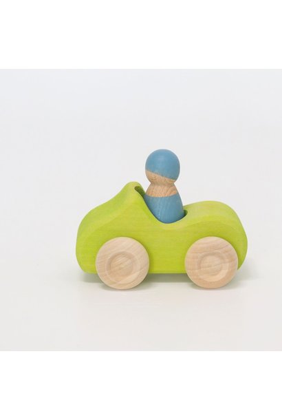 houten auto groen