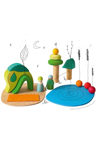 OUTLET Grimm's speelset in het bos