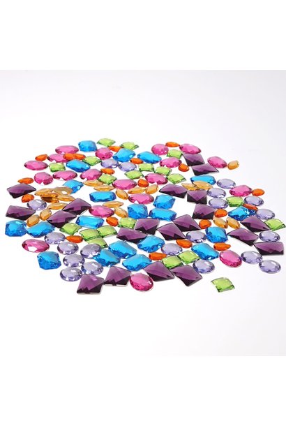grote glitterstenen 140 stuks