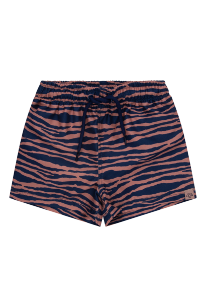 OUTLET Swim Essentials zwembroek blauw oranje zebra