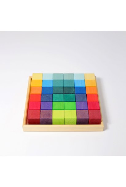 blokken set klein regenboog mosaic