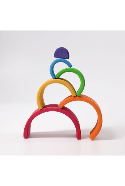 regenboog stapeltoren middel