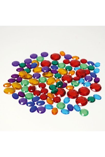 kleine glitterstenen 100 stuks