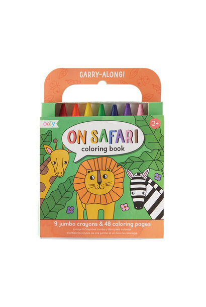 OUTLET Ooly reisspel kleurboek safari