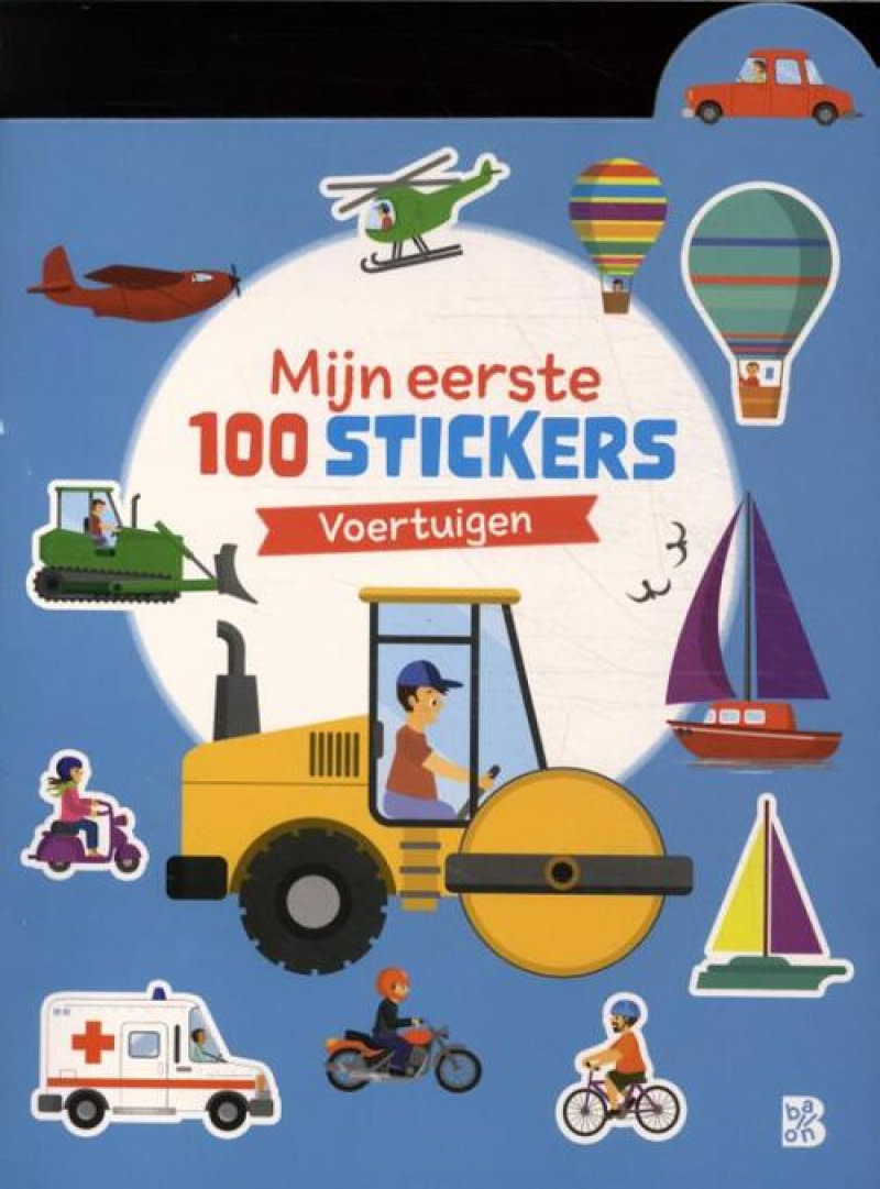 Mijn eerste 100 stickers voertuigen-1