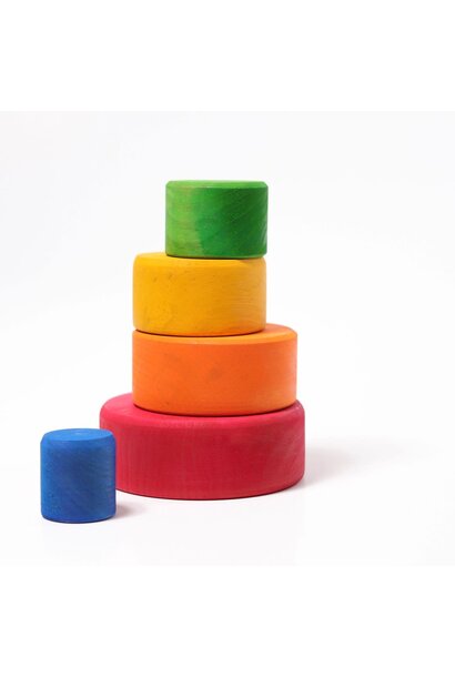 stapelbakjes rood