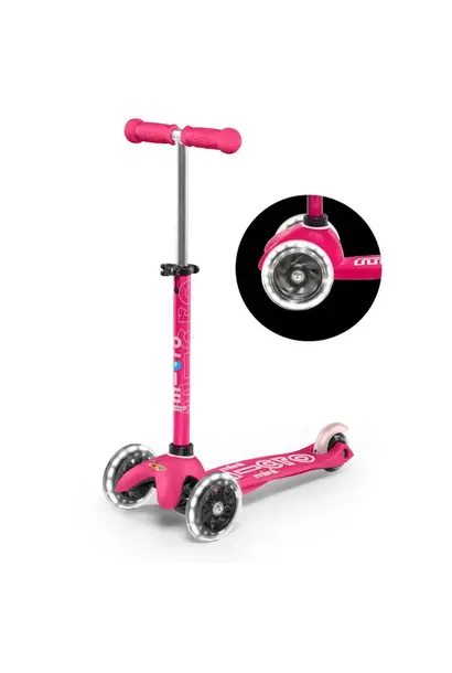 mini step deluxe LED roze 2-5jr