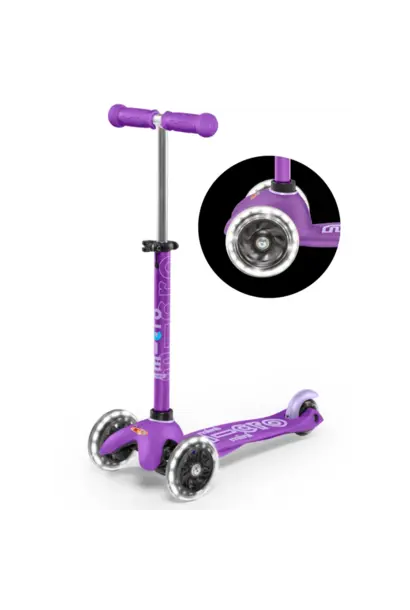 mini step deluxe LED paars 2-5jr