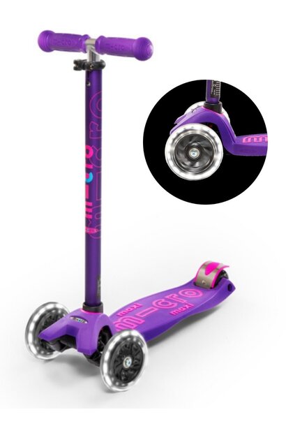 maxi step deluxe LED paars 5+