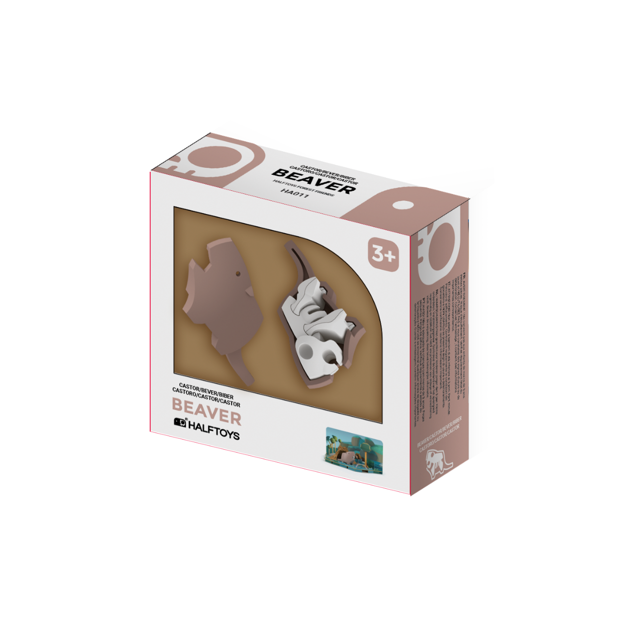 OUTLET Halftoys forest bever-1