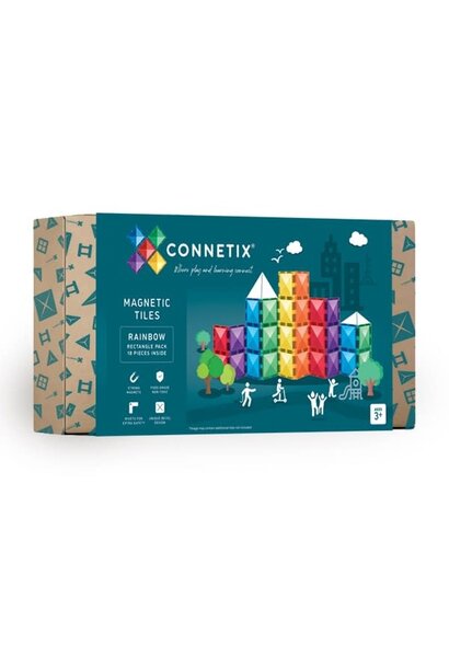 Connetix RAINBOW rectangle pack 18 delig