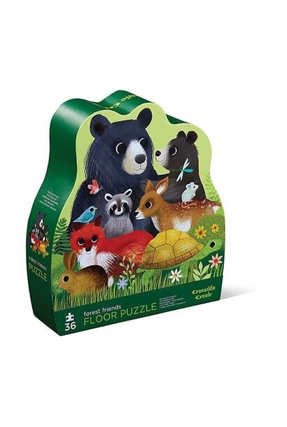 OUTLET Crocodile Creek puzzel 36 delig bosdieren