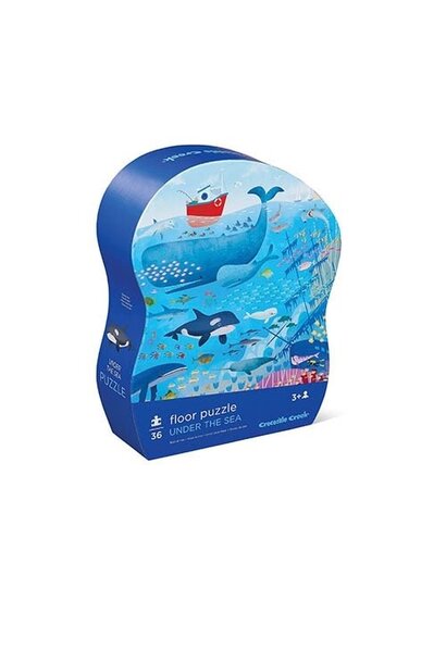 OUTLET Crocodile Creek puzzel 36 delig diep in de zee