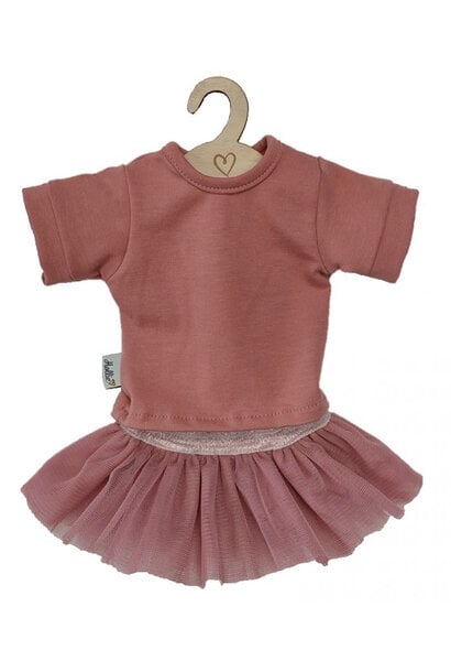 Hollie poppenkleding 34cm candy oud roze