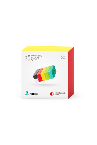 OUTLET Pixio magnetische blokjes - 50 stuks